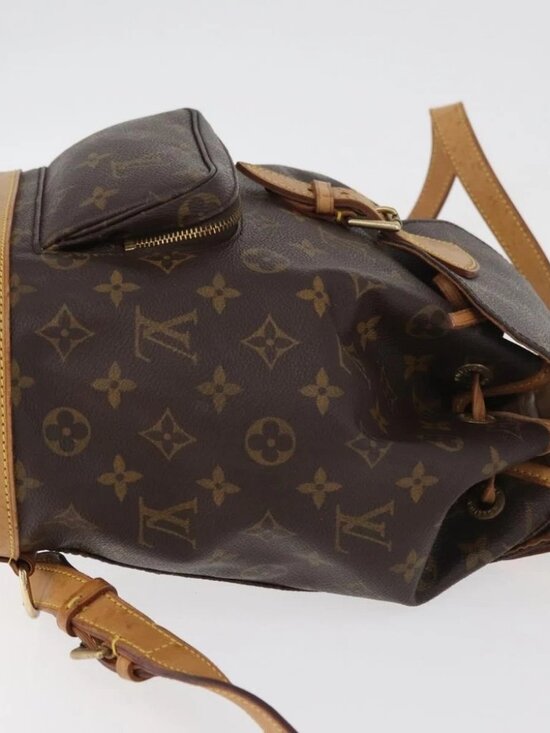 LOUIS VUITTON Monogram Montsouris MM Backpack M51136 LV Auth 179675A main image 7